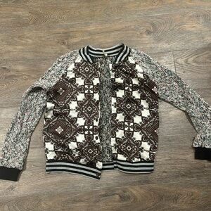 Jacket Cardigan Sweater